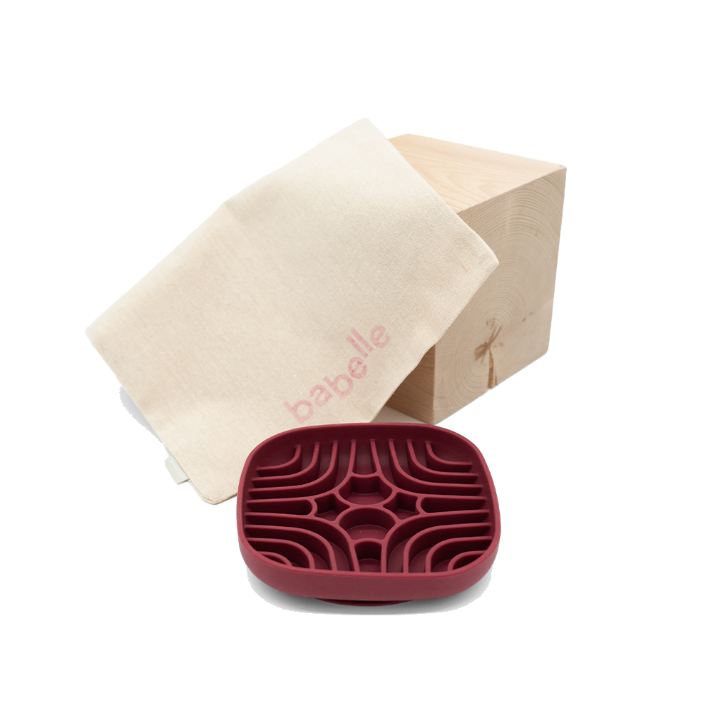 MINI MAZE | Schleckmatte burgundy