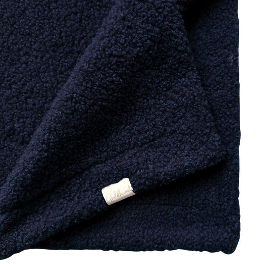 TEDDY | Kuscheldecke dunkelblau
