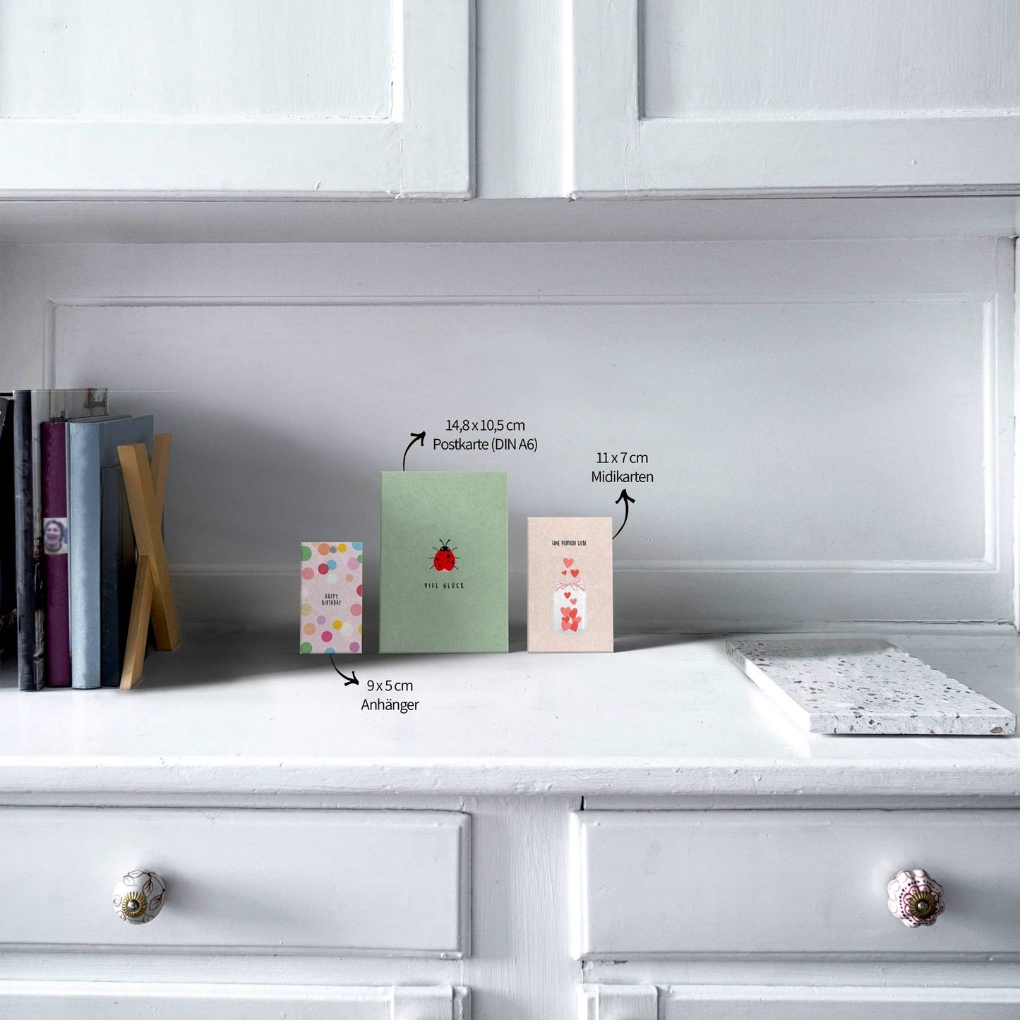 Better together - Alpaka | Postkarte