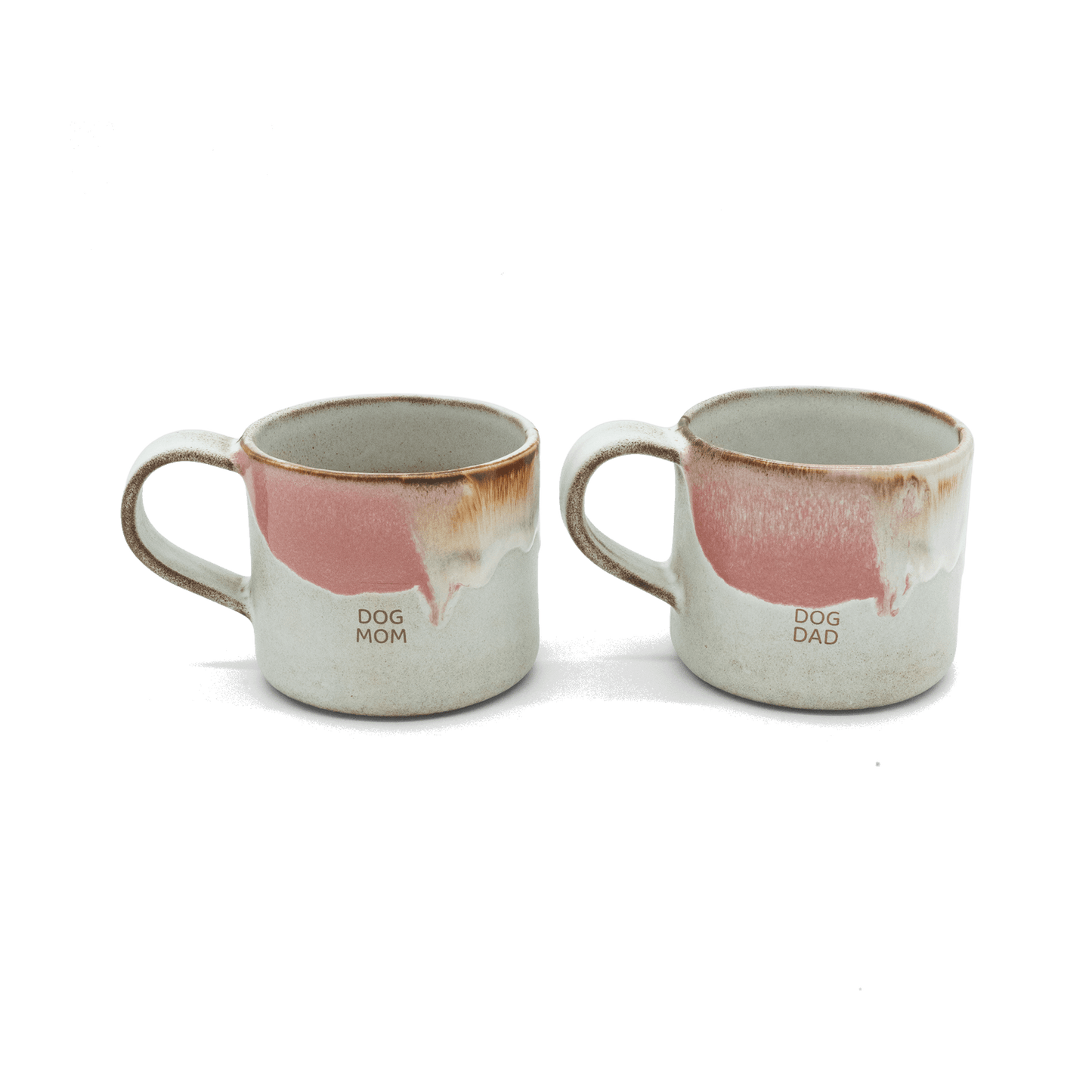 Becher „Melting Ice Cream“ | DOG MOM & DOG DAD, 2 - teiliges Set - RudisRudel