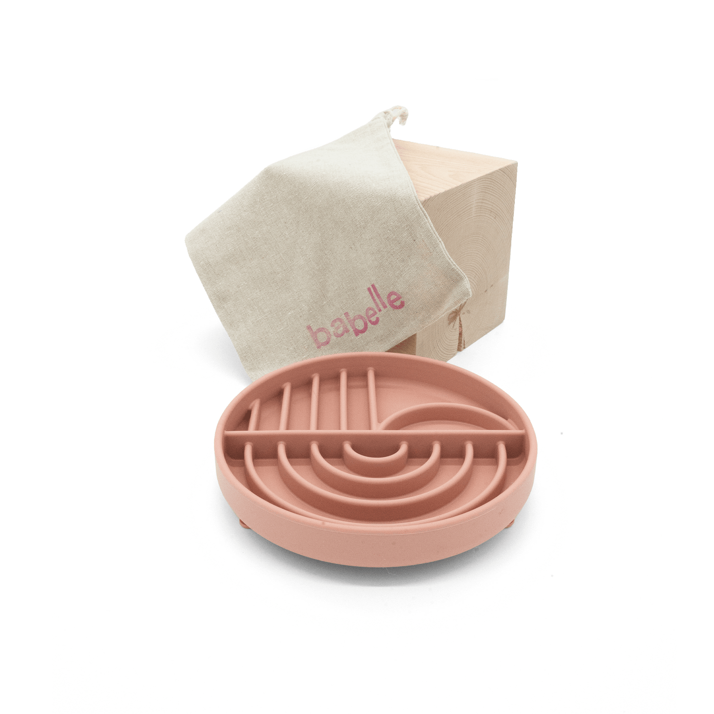 Boho Schleckmatte - Altrosa - RudisRudel