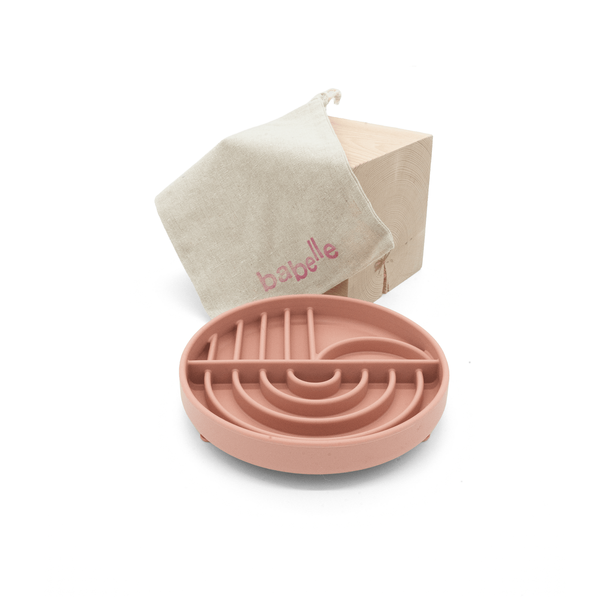 Boho Schleckmatte - Altrosa - RudisRudel