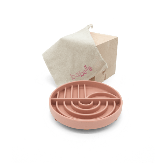 Boho Schleckmatte - Altrosa - RudisRudel