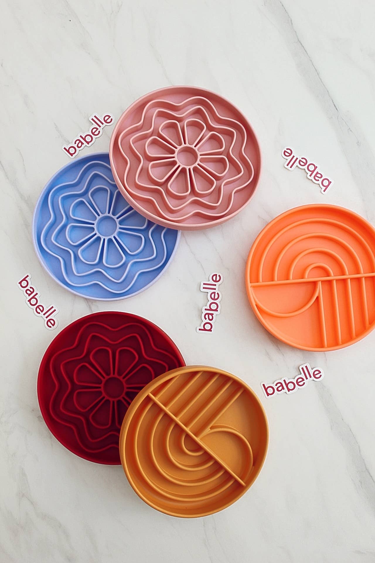 Boho Schleckmatte - Orange - RudisRudel