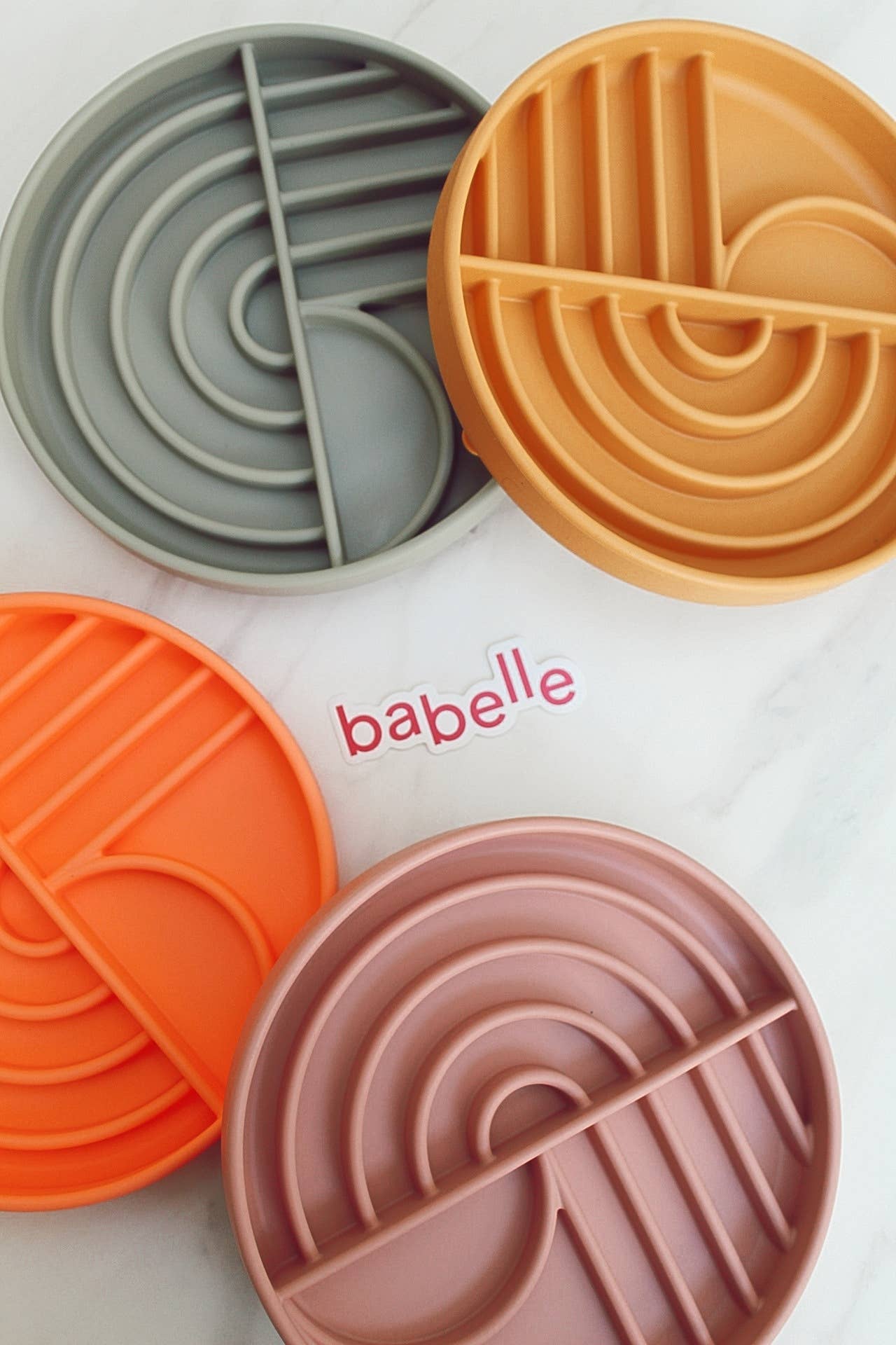 Boho Schleckmatte - Orange - RudisRudel