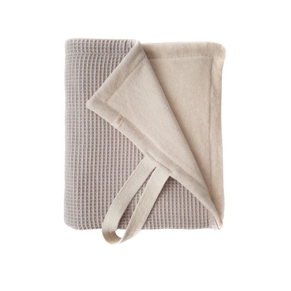 DRY | 2in1 Plaid | Decke + Pfotenhandtuch beige - RudisRudel