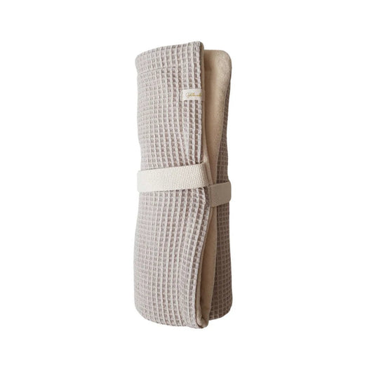 DRY | 2in1 Plaid | Decke + Pfotenhandtuch beige - RudisRudel