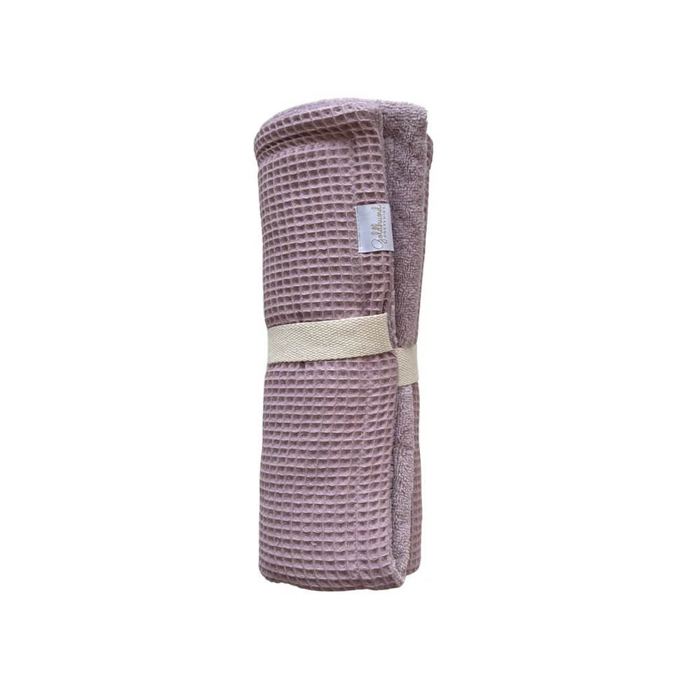 DRY | 2in1 Plaid | Decke + Pfotenhandtuch blush - RudisRudel