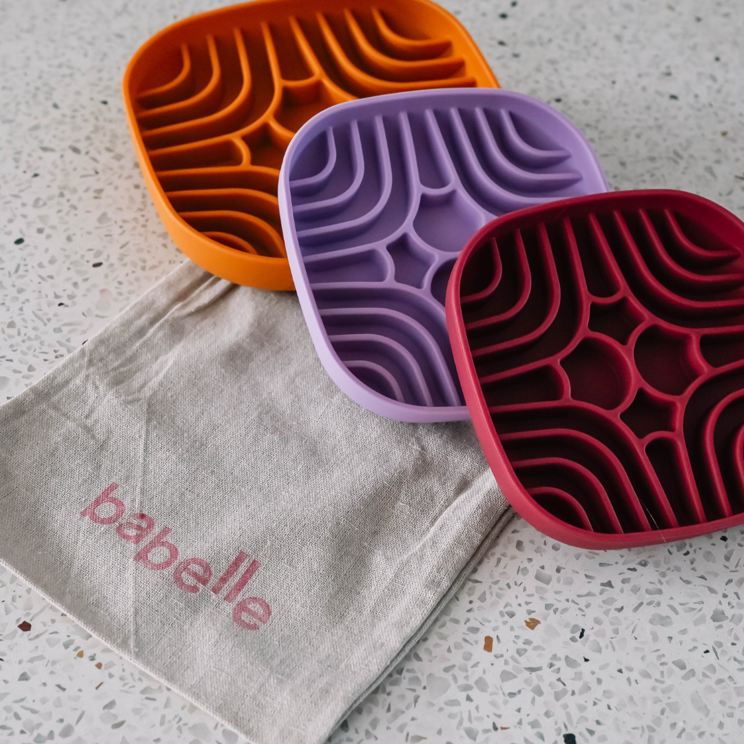 MINI MAZE | Schleckmatte burgundy