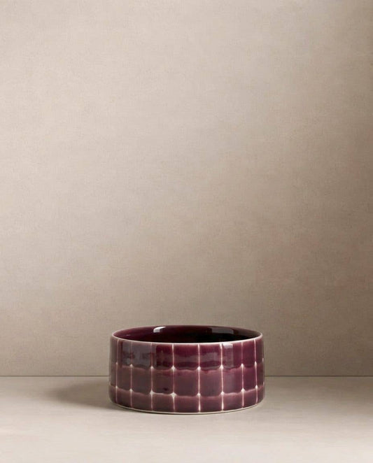 POOL | Dog Bowl Set, 2 Stück, burgundy, 16,5cm