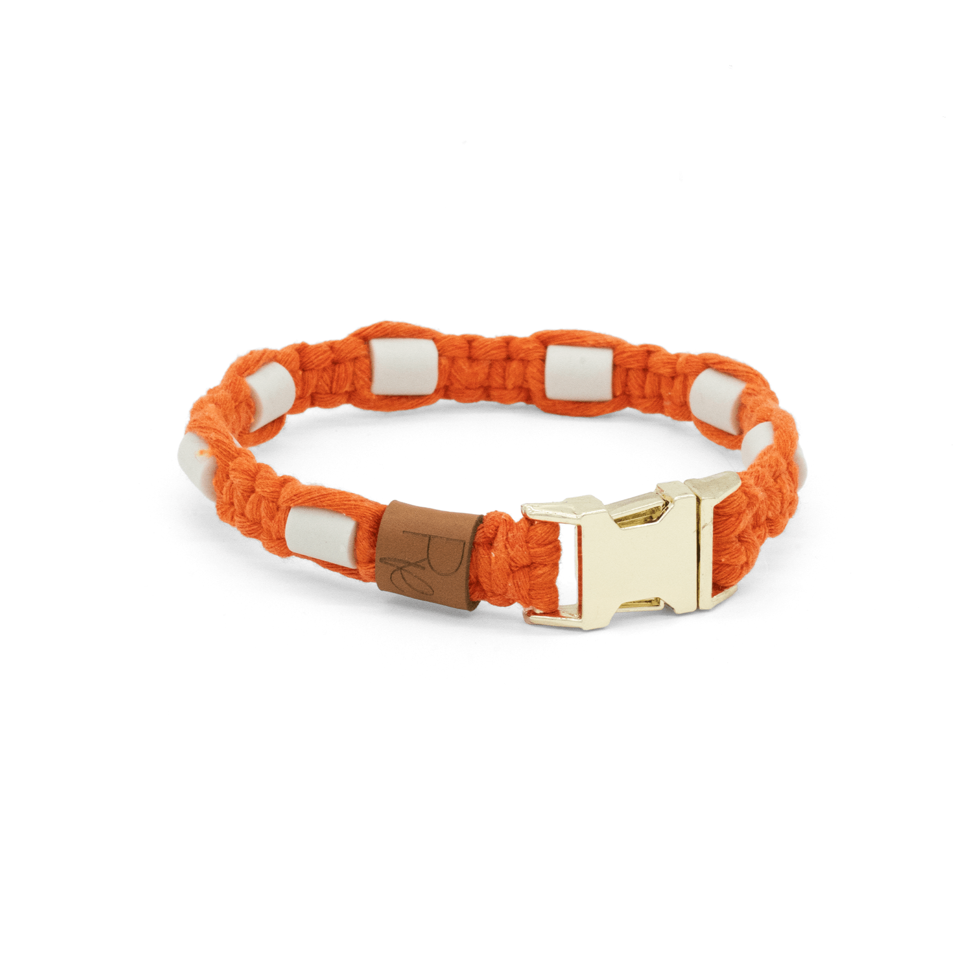 EM - Keramik - Halsband aus Makramee | COLOUR CLASH - RudisRudel