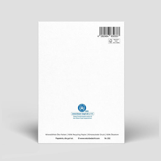 Frohe Weihnachten - Dackel | Klappkarte - RudisRudel