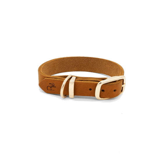 Halsband aus Fettleder | BOHO CHIC - RudisRudel