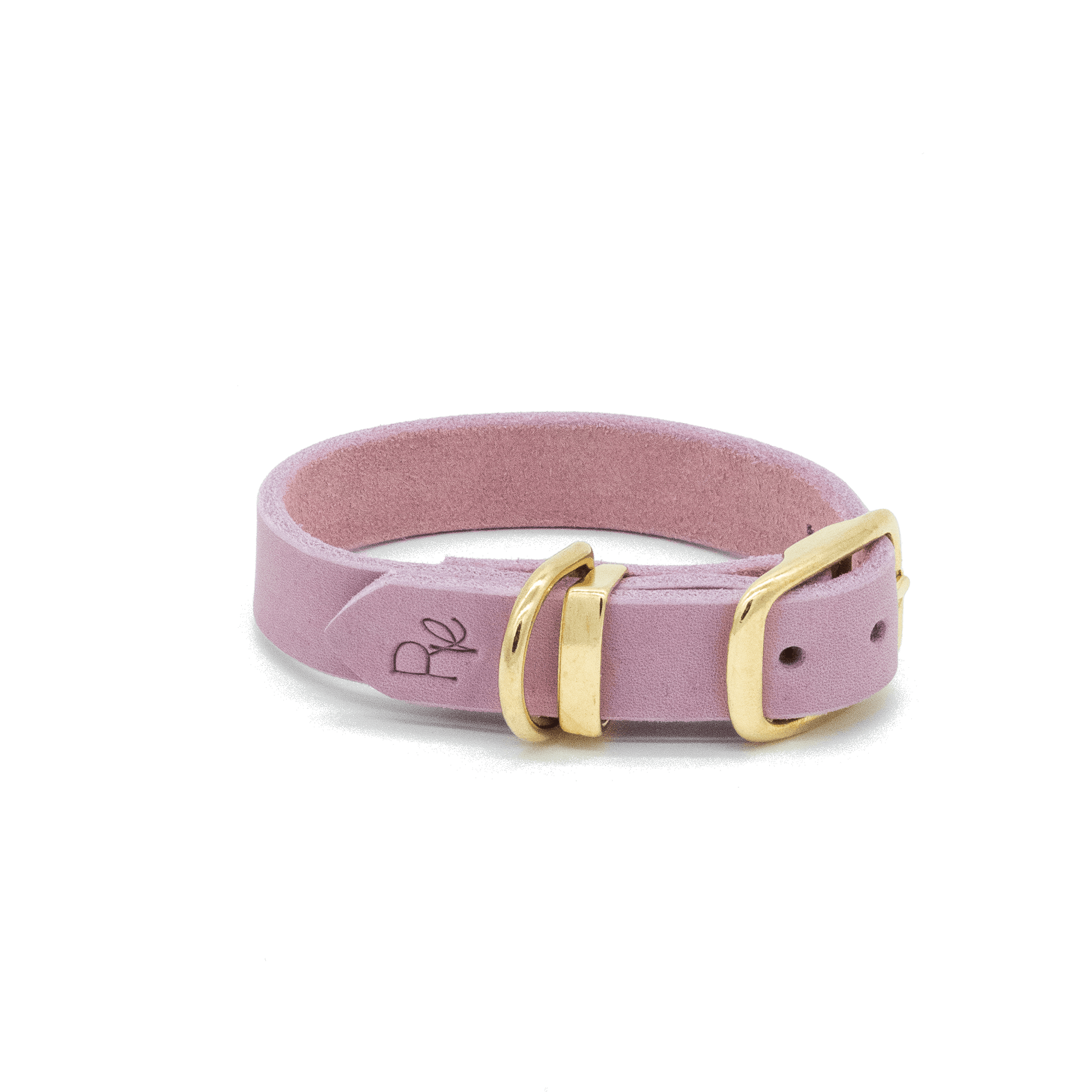 Halsband aus Fettleder | PASTEL DREAMS - RudisRudel