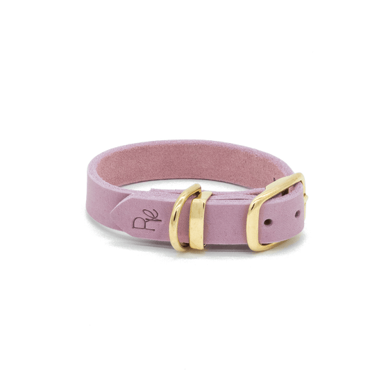 Halsband aus Fettleder | PASTEL DREAMS - RudisRudel