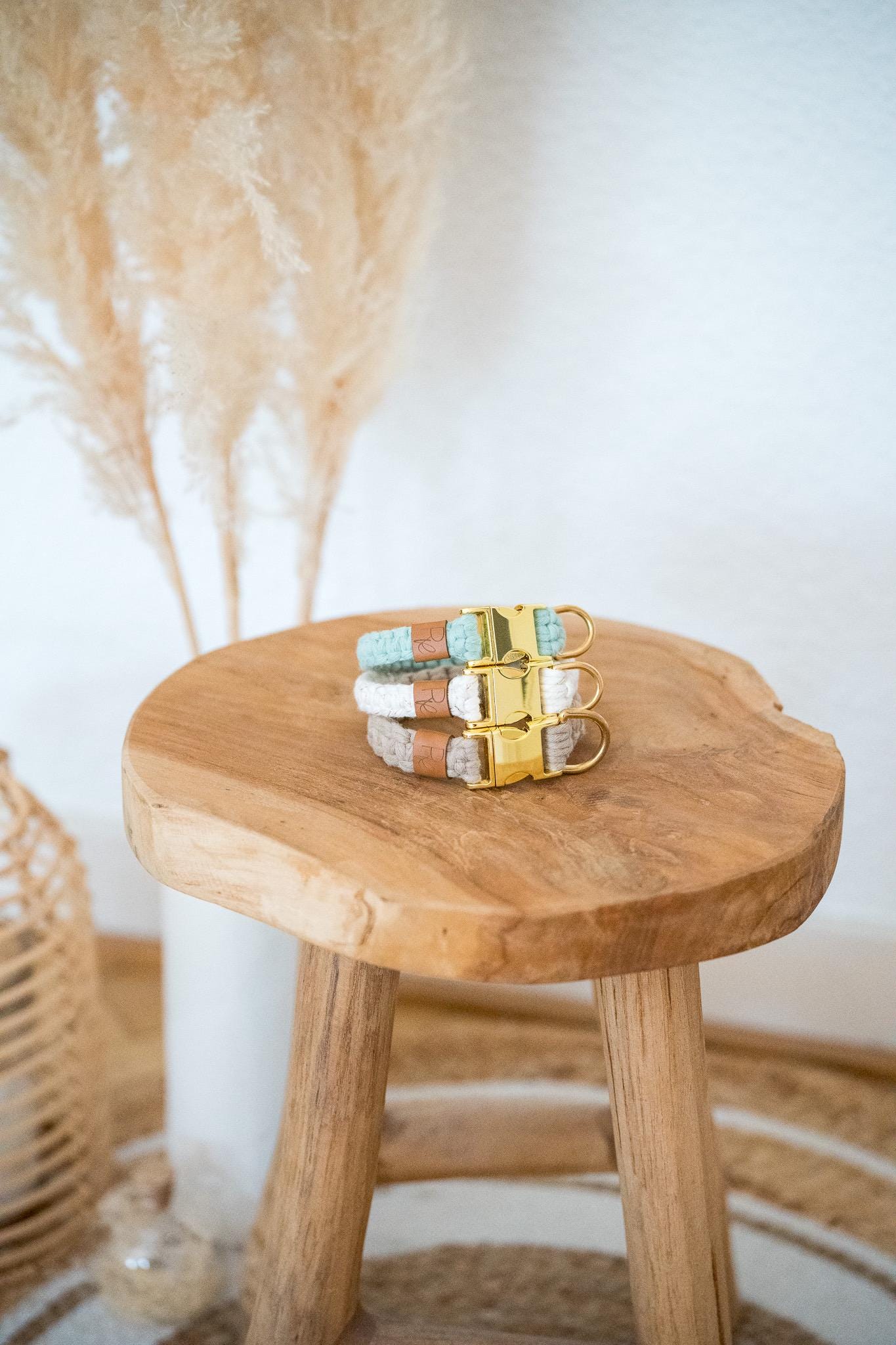 Halsband aus Makramee | COLOUR CLASH - RudisRudel