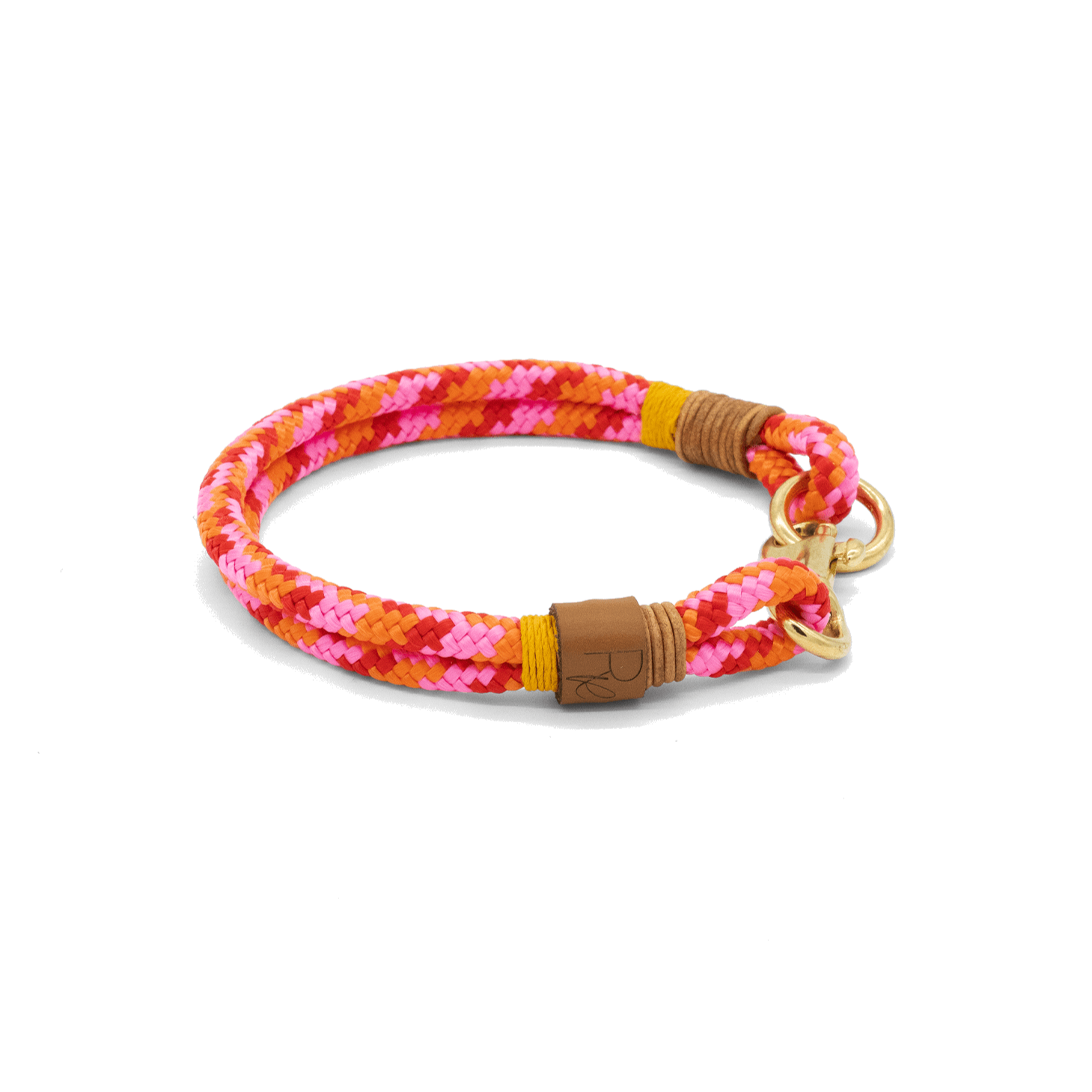 Halsband aus Tauseil | COLOUR CLASH - RudisRudel