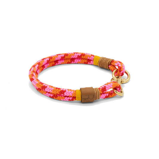 Halsband aus Tauseil | COLOUR CLASH - RudisRudel