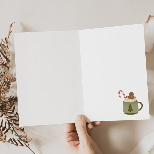 HOT CHOCOLATE | Weihnachtskarte - RudisRudel
