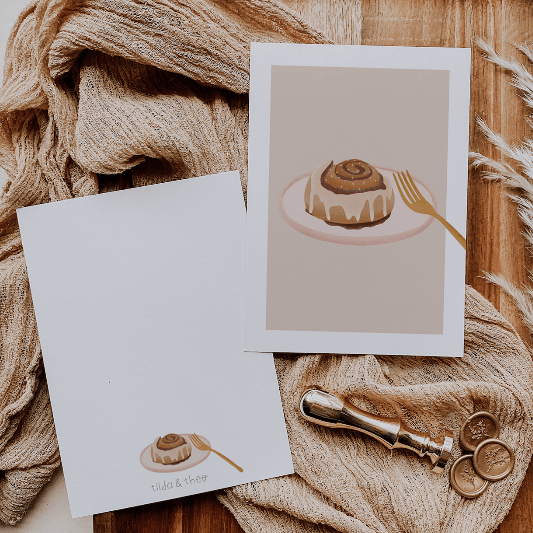 KANELBULLE | Postkarte - RudisRudel