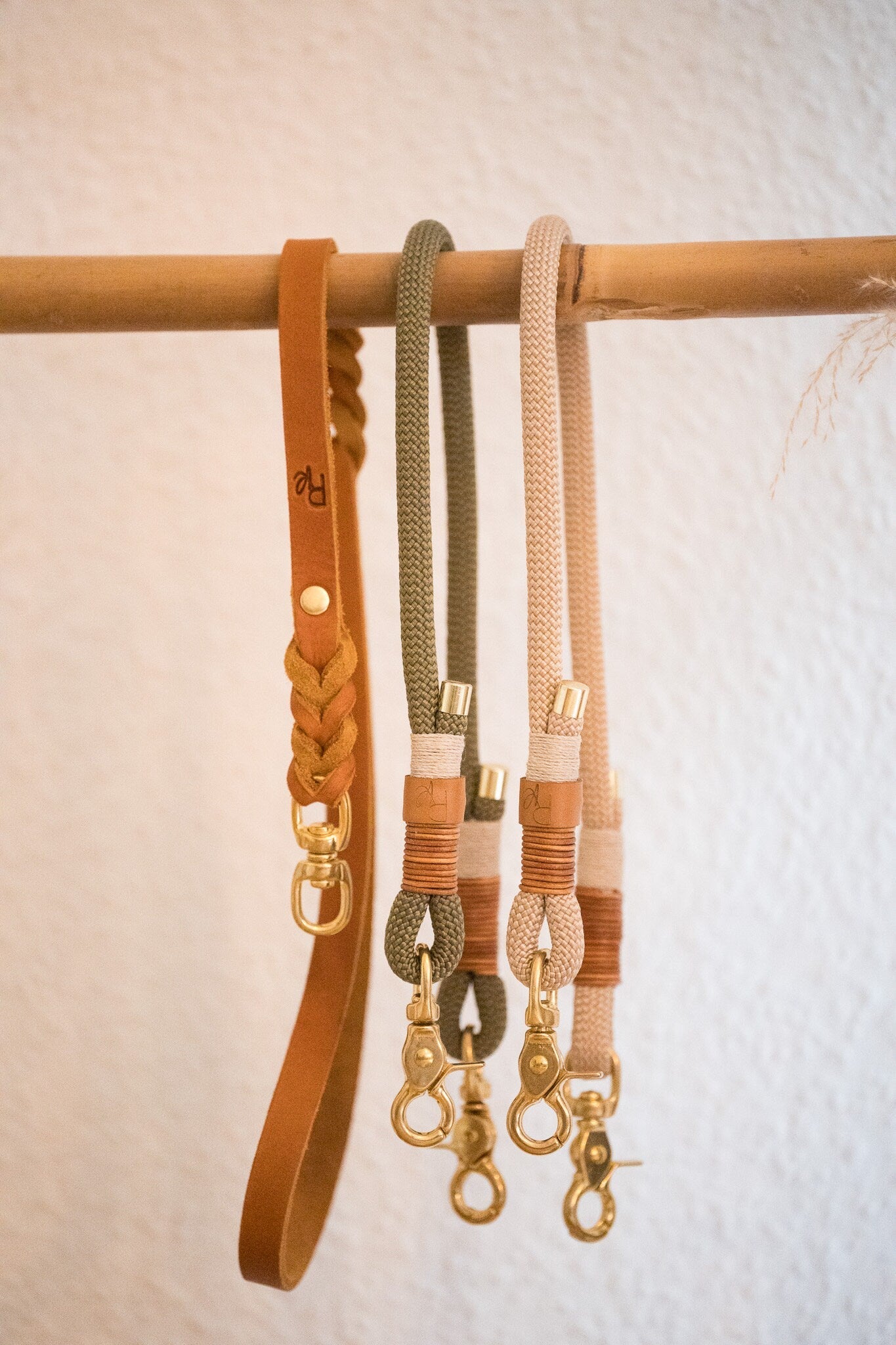 Koppelleine für zwei Hunde | PASTEL DREAMS - RudisRudel