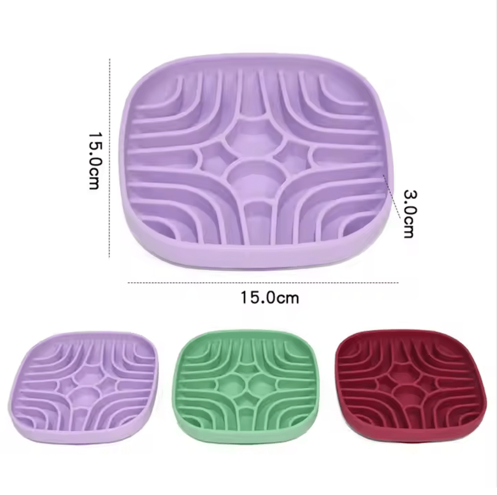 Mini Maze Schleckmatte - Flieder - RudisRudel