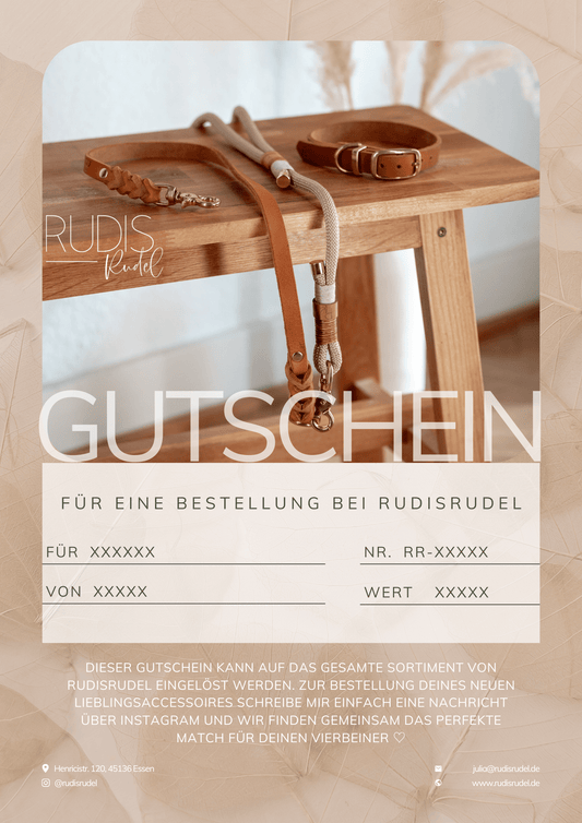 RudisRudel Gutschein - RudisRudel