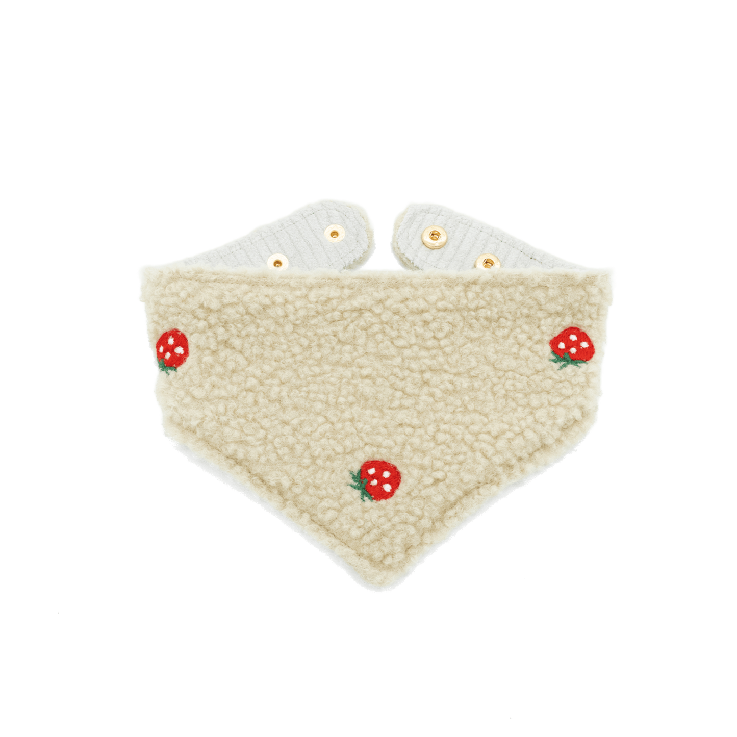STRAWBERRY FIELDS | Wendehalstuch beige - RudisRudel
