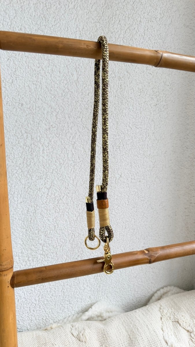 Unterteil Tauseil 10mm BRAUN GOLD - RudisRudel