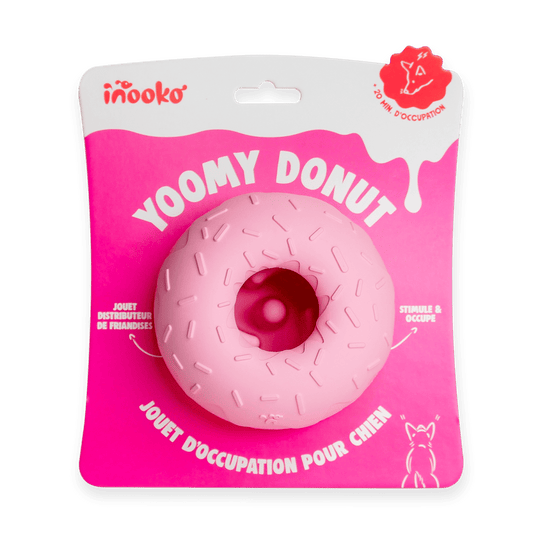 YOOMY DONUT | Beschäftigungsspielzeug, rosa - RudisRudel