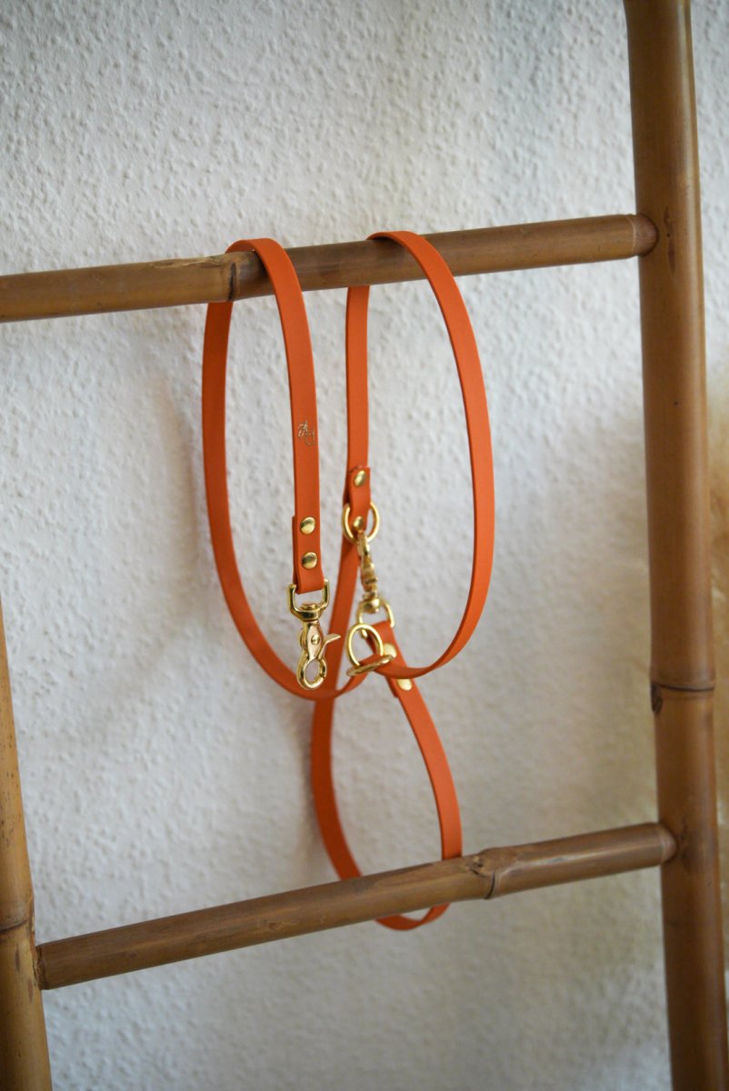 2 - fach - verstellbare Handschlaufe aus Biothane | BOHO CHIC - RudisRudel