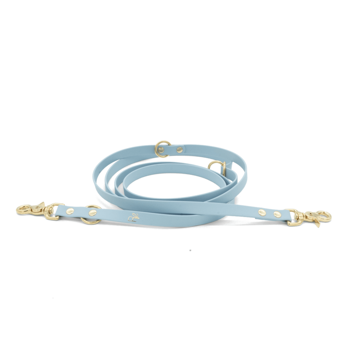 3 - fach - verstellbare Umhängeleine aus Biothane | PASTEL DREAMS - RudisRudel