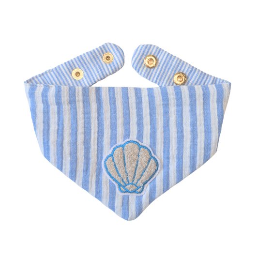 SEASHELL | Wendehalstuch mit Muschel