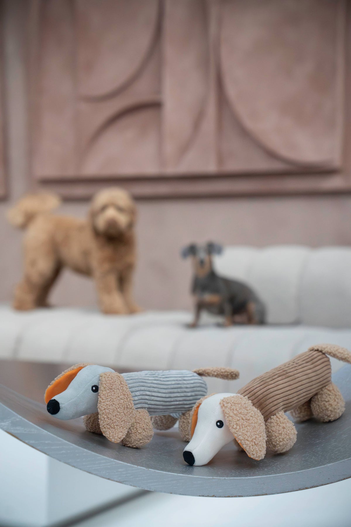 MICKY | Hundespielzeug, grau