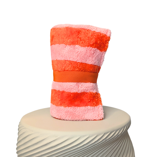 SUNSTRIPES | Pfotentuch orange/rosa