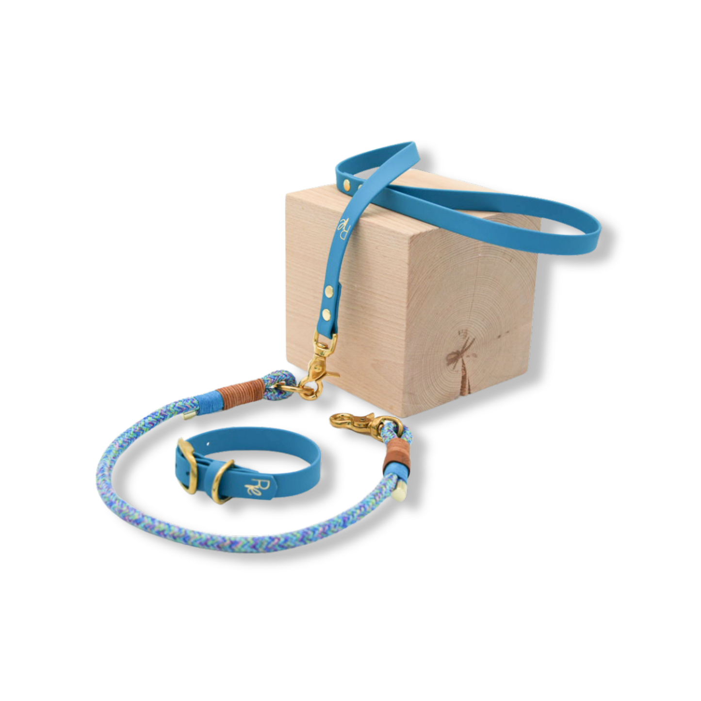 Mix & Match Set | Hand Strap + BioThane Collar & Rope Leash Lower Part | PASTEL DREAMS
