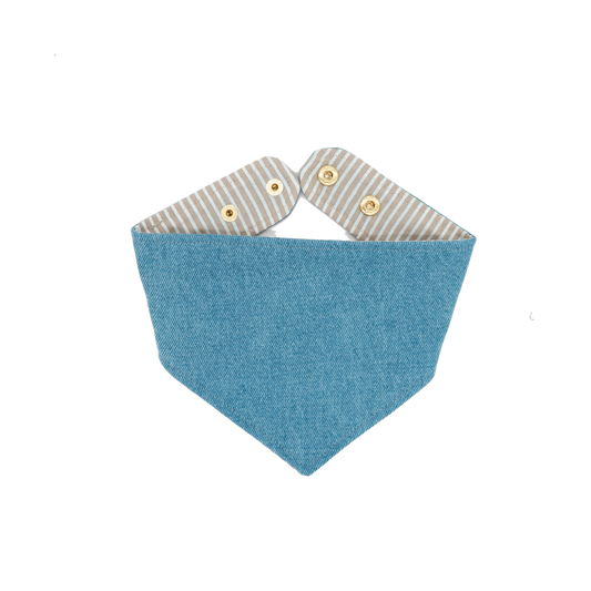 URBAN SOUL | Wendehalstuch jeansblau