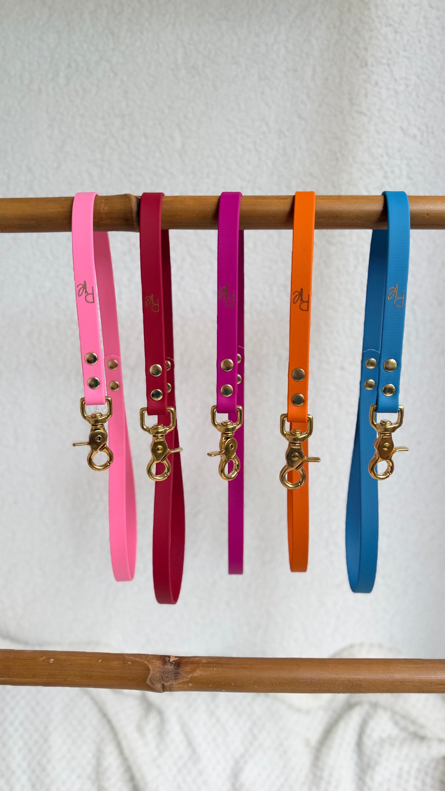 Waxed Leather Hand Loop 15mm LILAC