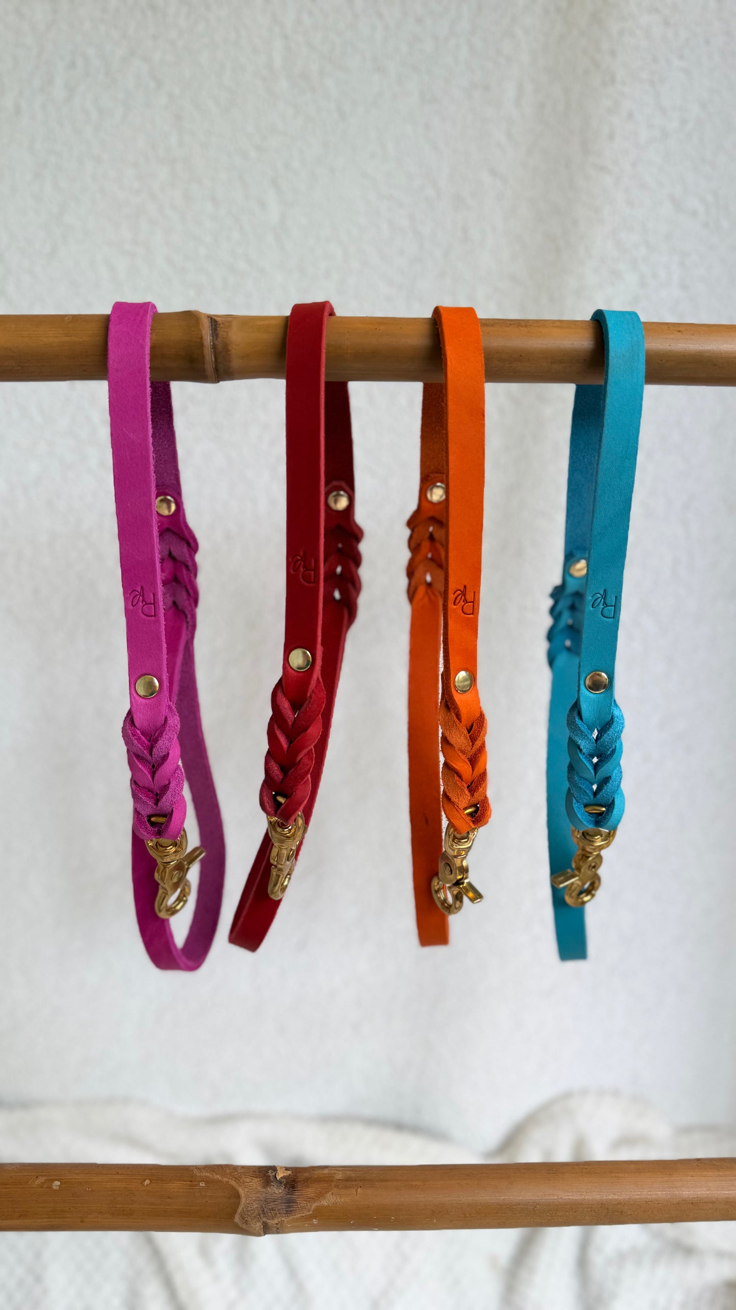 Waxed Leather Hand Loop 15mm LILAC