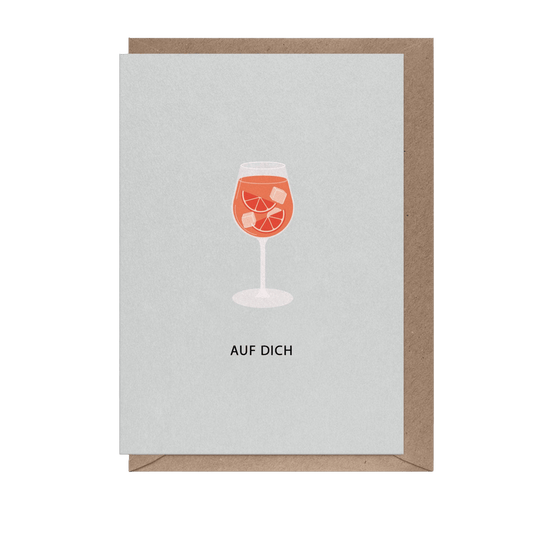 Auf dich - Geburtstag | Klappkarte - RudisRudel