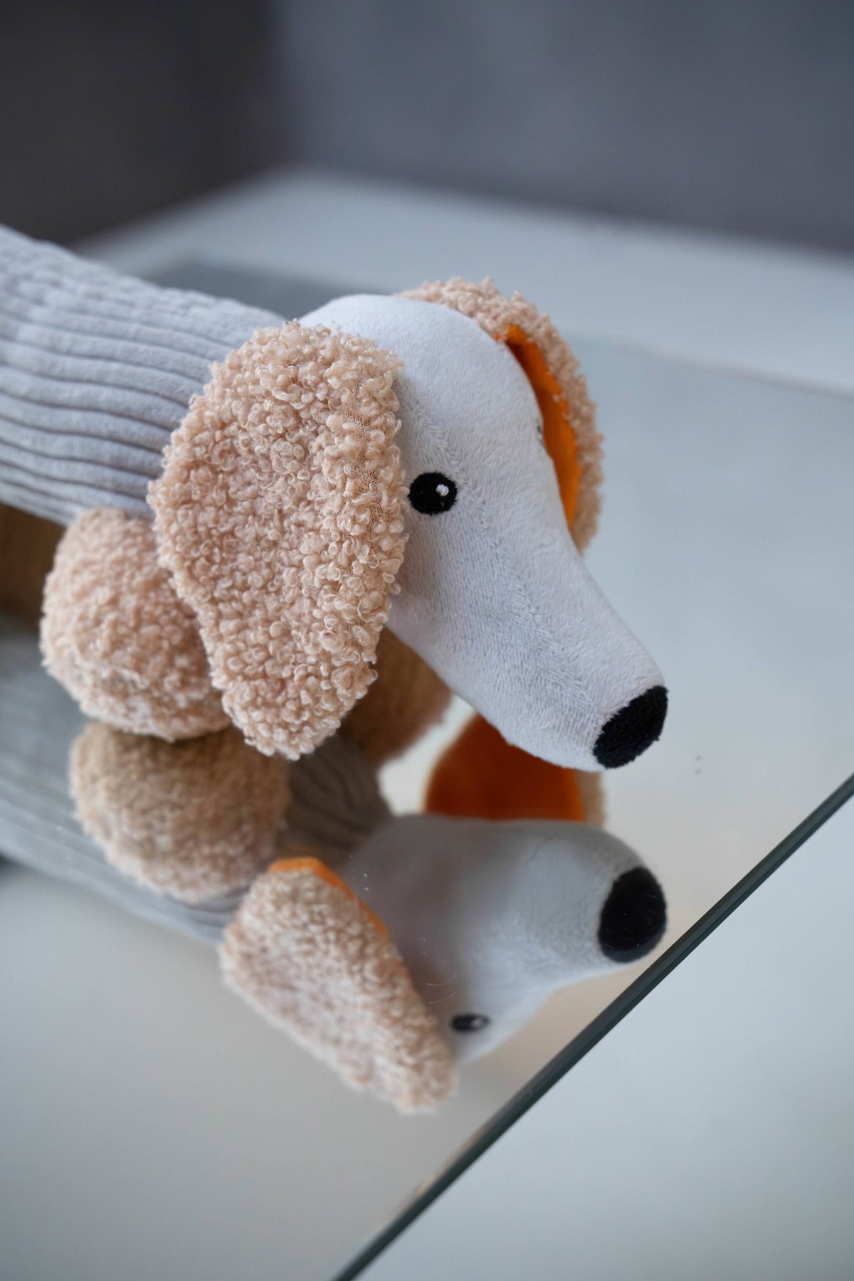 MICKY | Hundespielzeug, grau