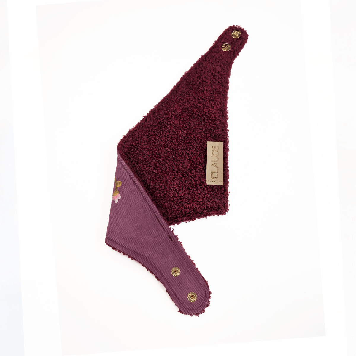 BLOOMBERRY | Wendehalstuch burgundy - RudisRudel