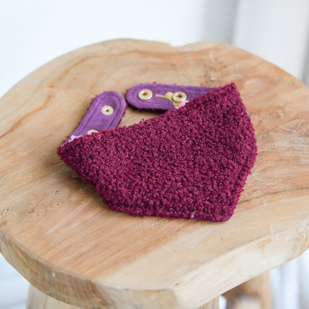 BLOOMBERRY | Wendehalstuch burgundy - RudisRudel