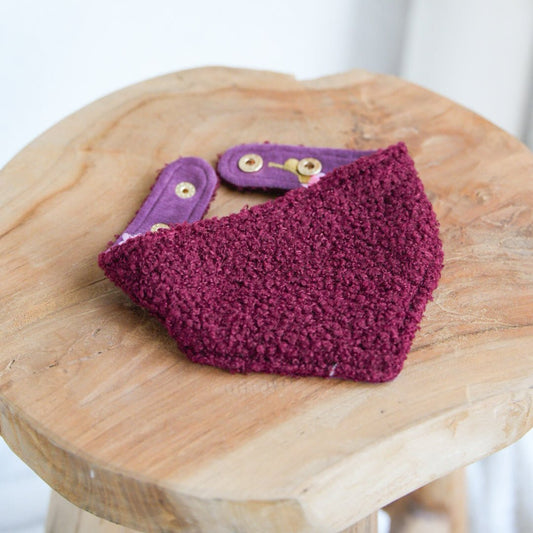 BLOOMBERRY | Wendehalstuch burgundy - RudisRudel