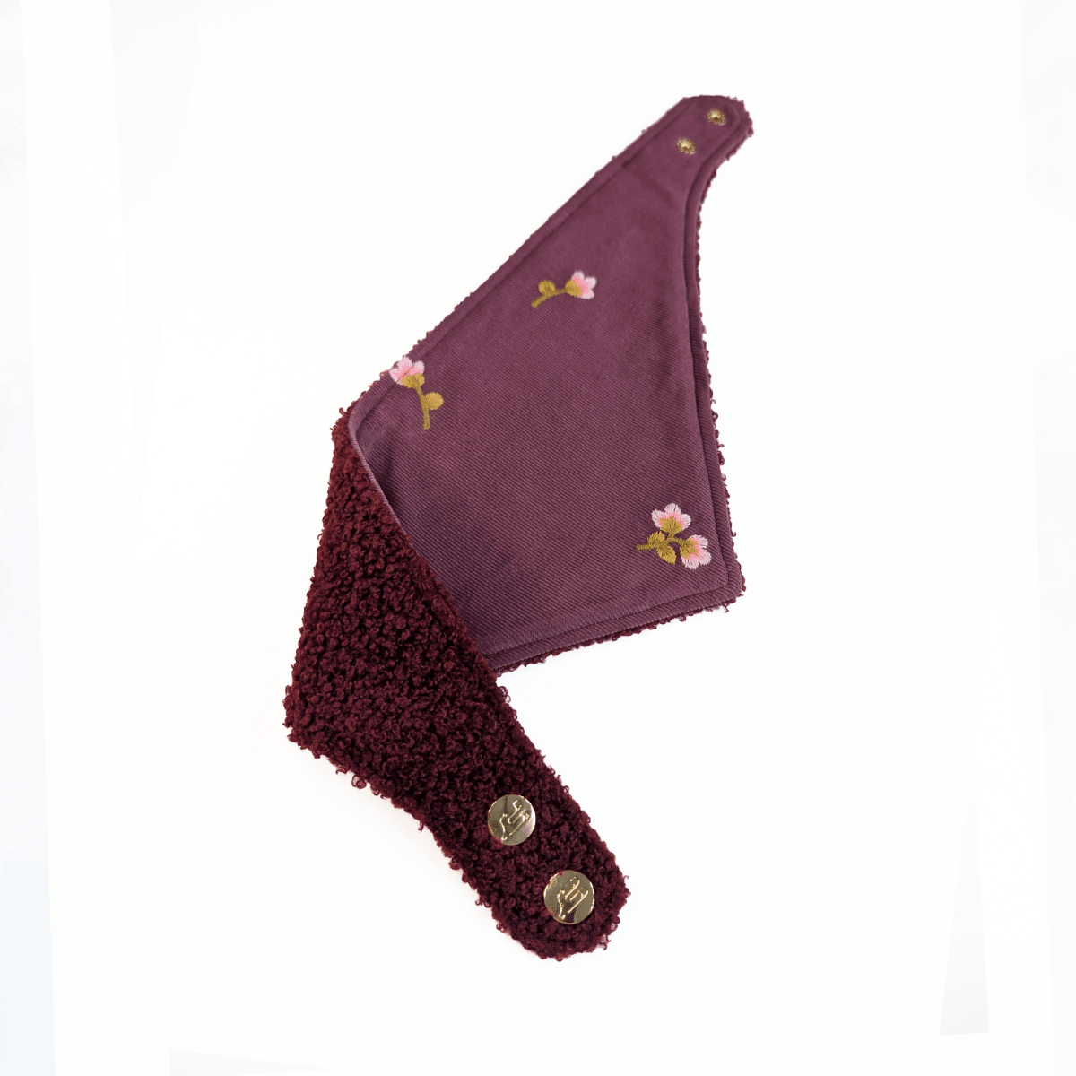 BLOOMBERRY | Wendehalstuch burgundy - RudisRudel