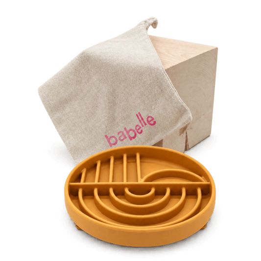 BOHO | Schleckmatte ocker - RudisRudel