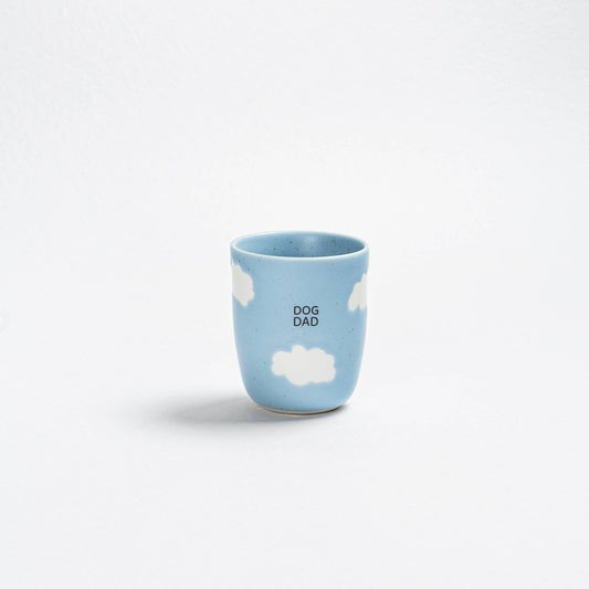 CLOUD | Dog Dad Tasse, blau - RudisRudel