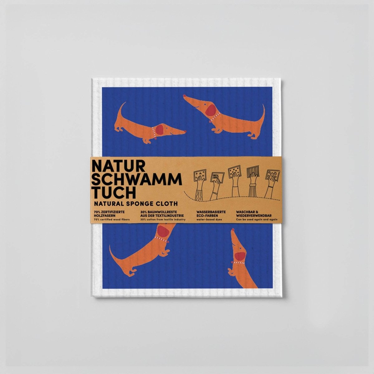 DACKELCHEN | Schwammtuch - RudisRudel