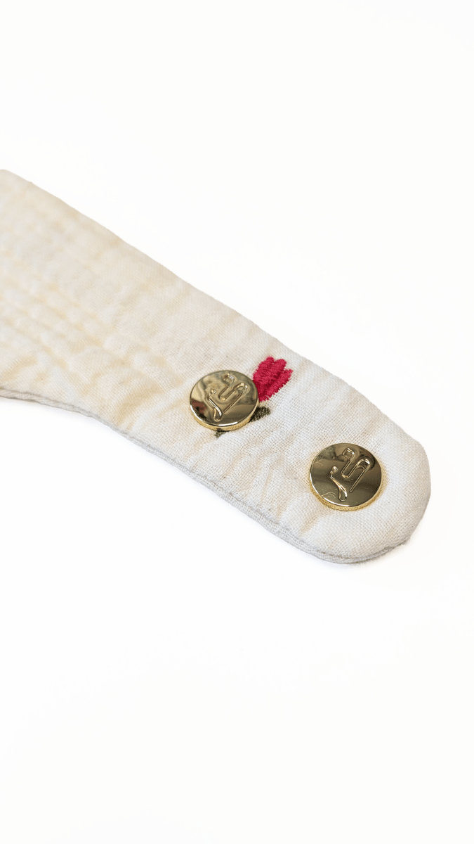 FIORA | Musselinhalstuch mit Tulpen - RudisRudel