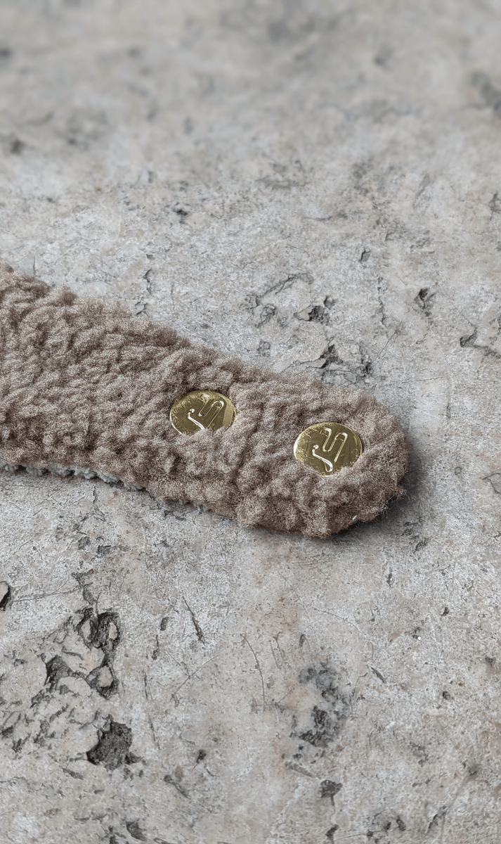 FLOWER FIELDS | Wendehalstuch taupe - RudisRudel